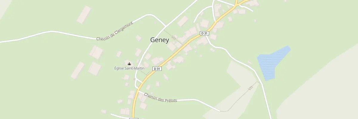 Plan du 8 Rue Grande à Geney