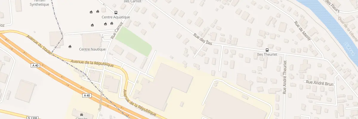 Plan du 329 Rue des îles à Cluses