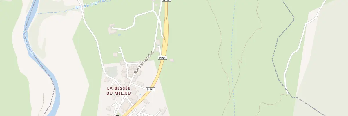 Plan du 64 Av de la Libération à L’Argentière-la-Bessée