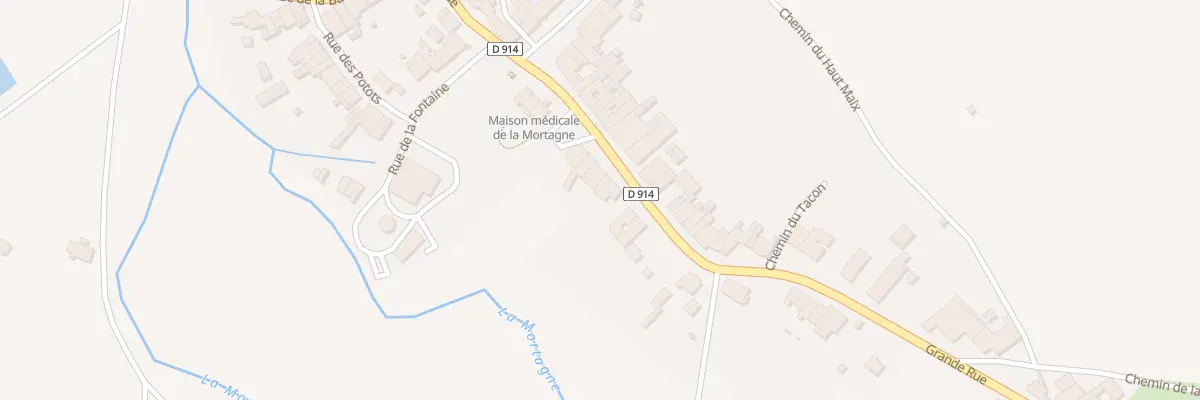 Plan du 41 Grande Rue à Magnières