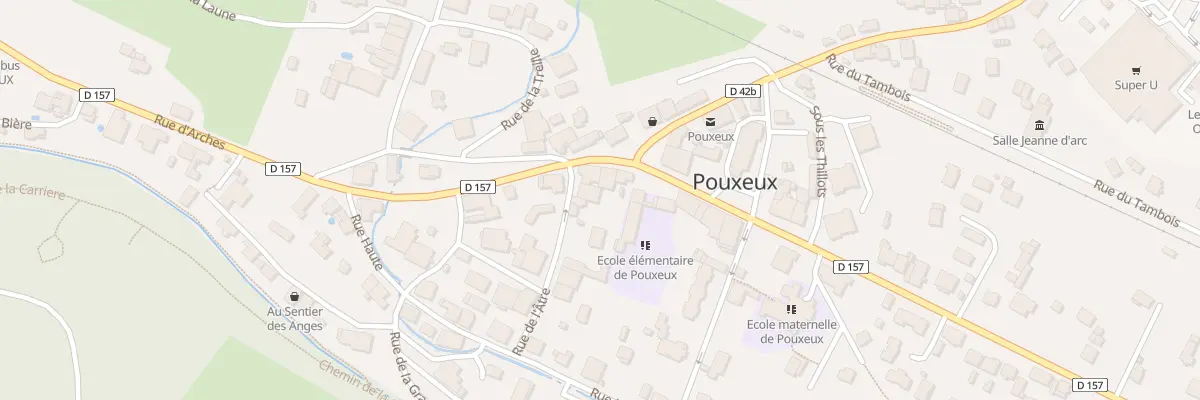 Plan du 17 Rue de l’Atre à Pouxeux