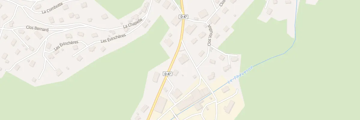 Plan du 21 Bas de Grand Combe à Grand’Combe-Châteleu