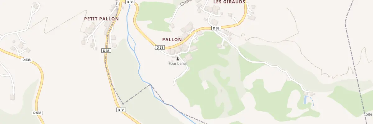 Plan du 29 Che du Paradis à Freissinières