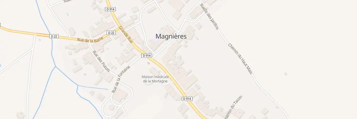 Plan du 18 Grande Rue à Magnières