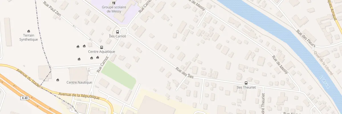Plan du 390 Rue des îles à Cluses
