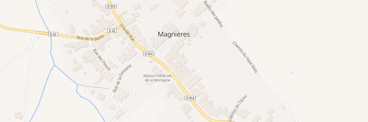 Plan du 20 Grande Rue à Magnières