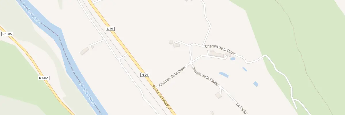Plan du 181 Che de la Pisciculture à La Roche-de-Rame