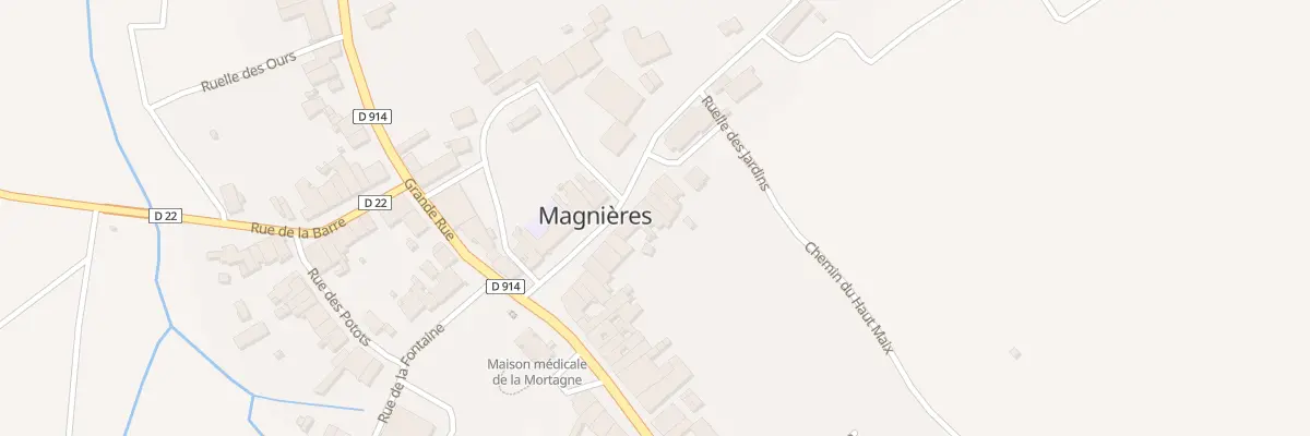 Plan du 11 Rue de l’Eglise à Magnières