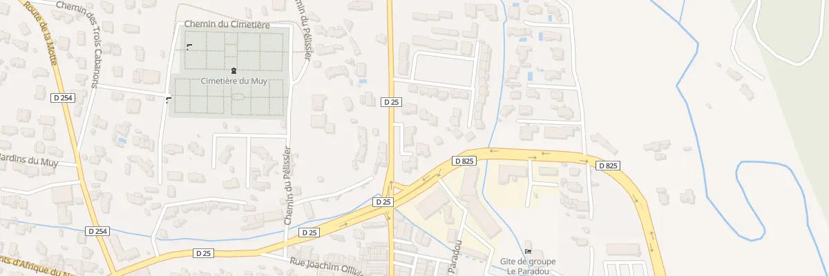 Plan du 6702 Rte de Callas au Muy