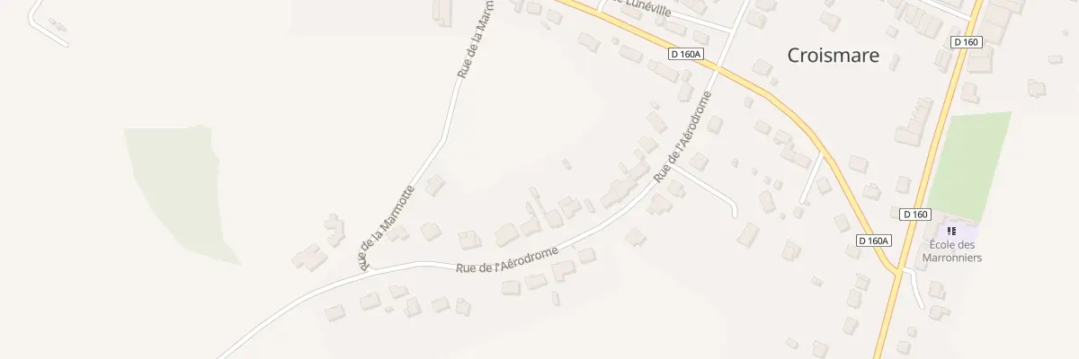 Plan du 13 Rue de l’Aérodrome à Croismare