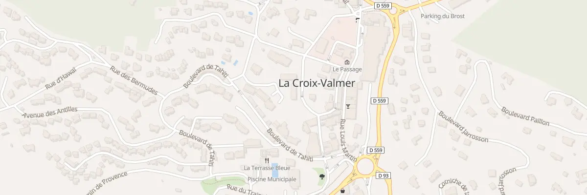 Plan du 174 Rue du 8 Mai 1945 à La Croix-Valmer