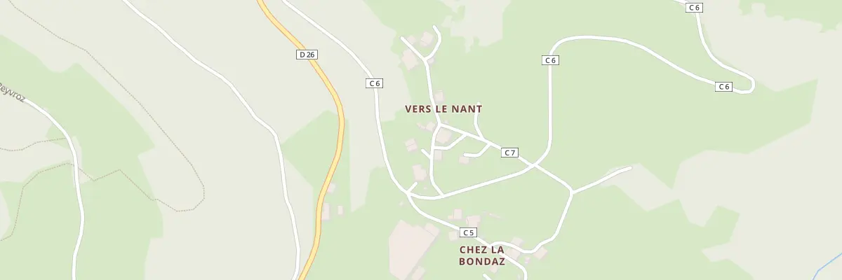 Plan du 51 Imp des Cerfs à Reyvroz