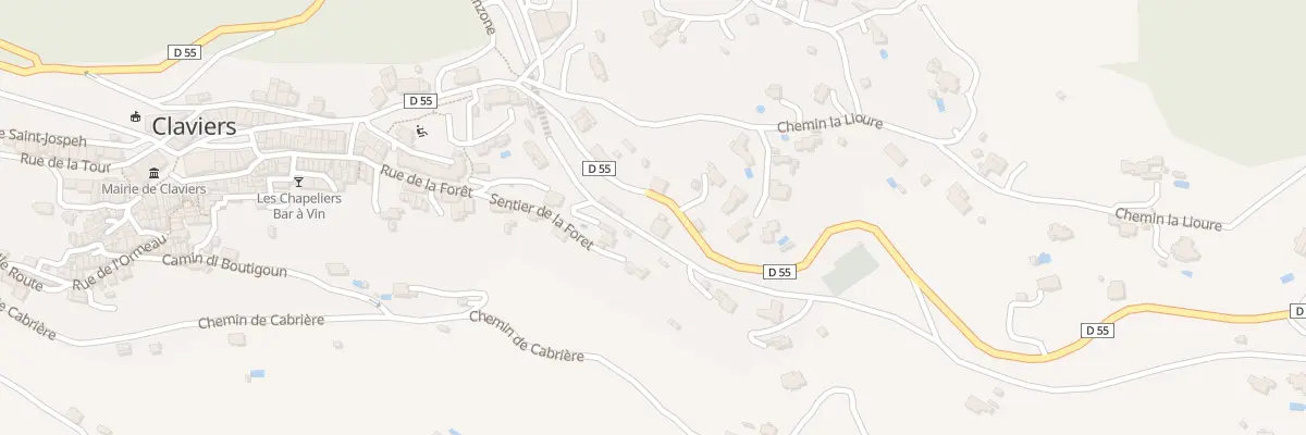 Plan du 5095 Le Serre à Claviers