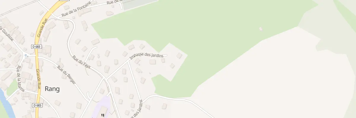 Plan du 8 Imp des Jardins à Rang