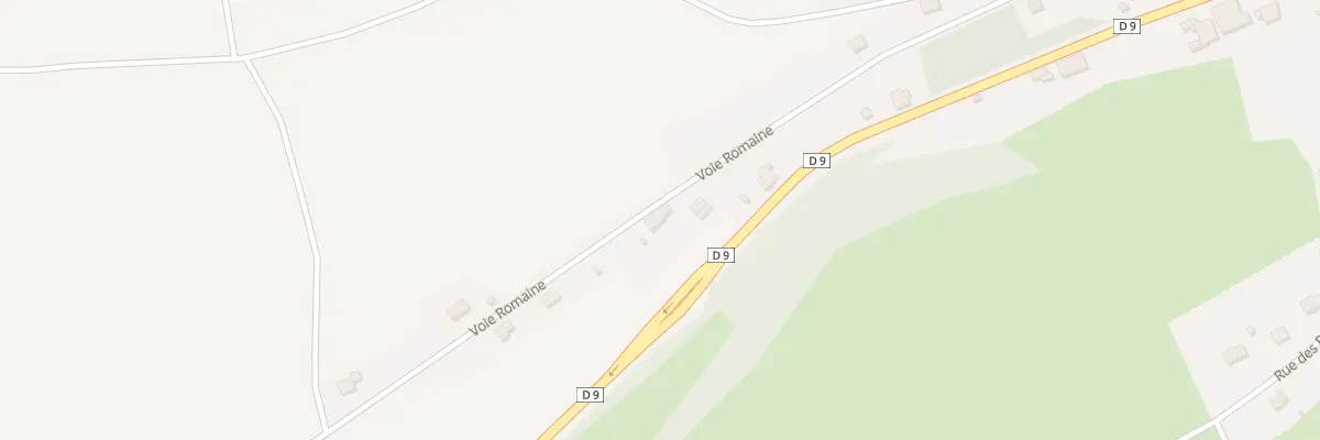 Plan du 5 Rue Voie Romaine à Secenans