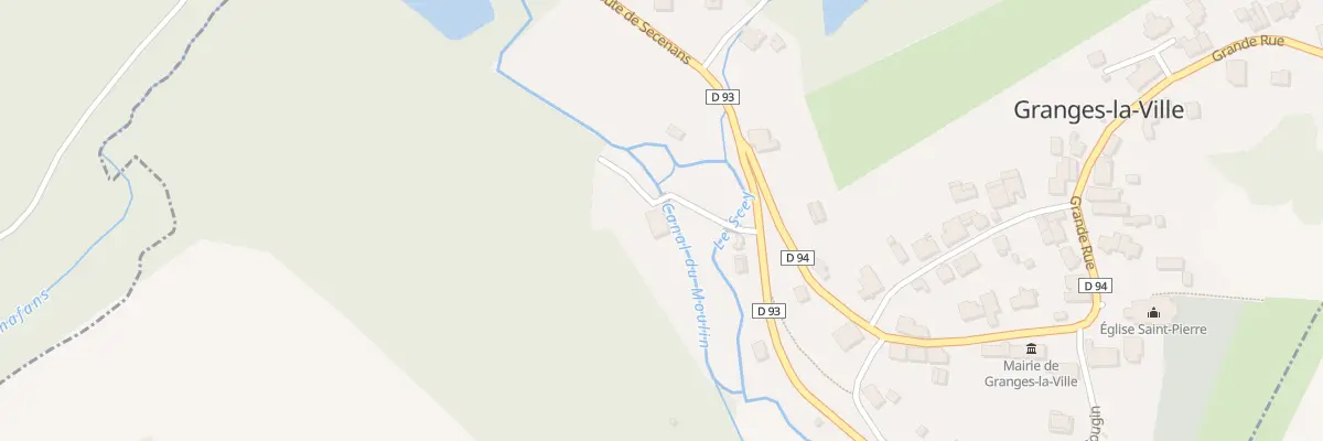 Plan du 1 Imp du Moulin à Granges-la-Ville