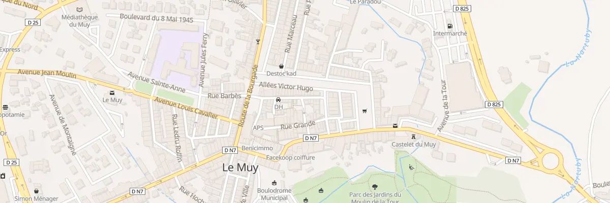 Plan du 20 Rue François Taxil au Muy