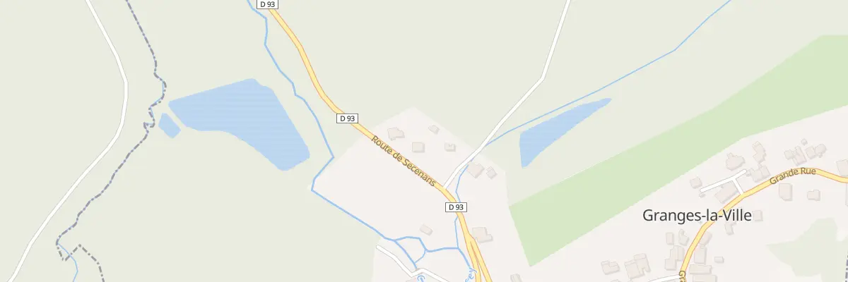 Plan du 3 Rue Grande Rue à Granges-la-Ville