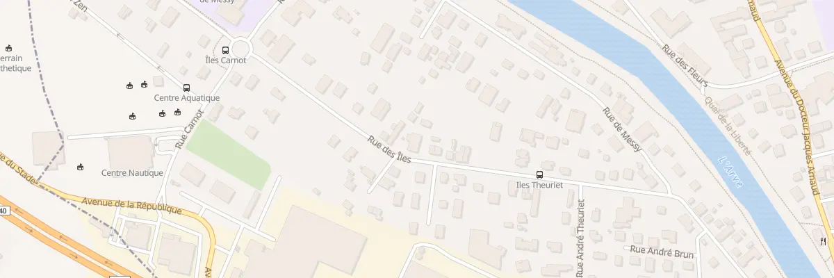Plan du 300 Rue des îles à Cluses