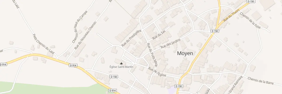 Plan du 9 Rue du Puits Mitoy à Moyen