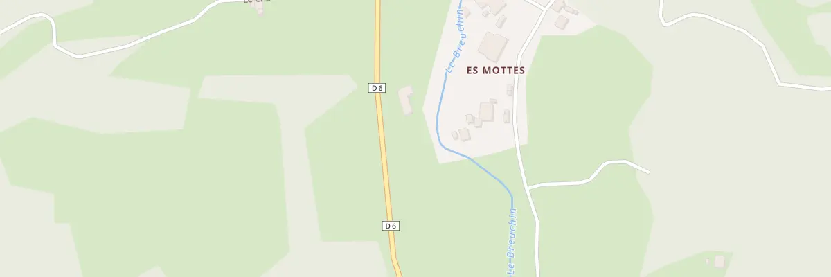 Plan du 5043 Pres du Moulin à Amont-et-Effreney
