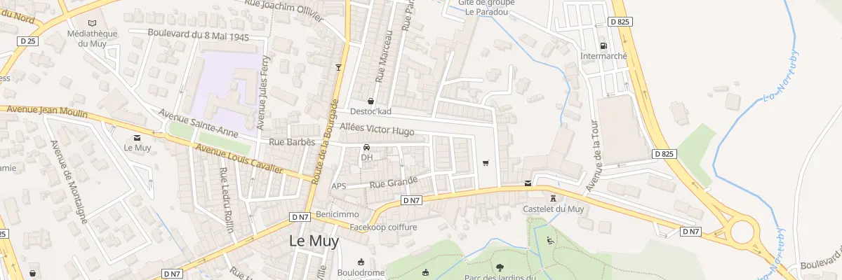 Plan du 31 Rue François Taxil au Muy