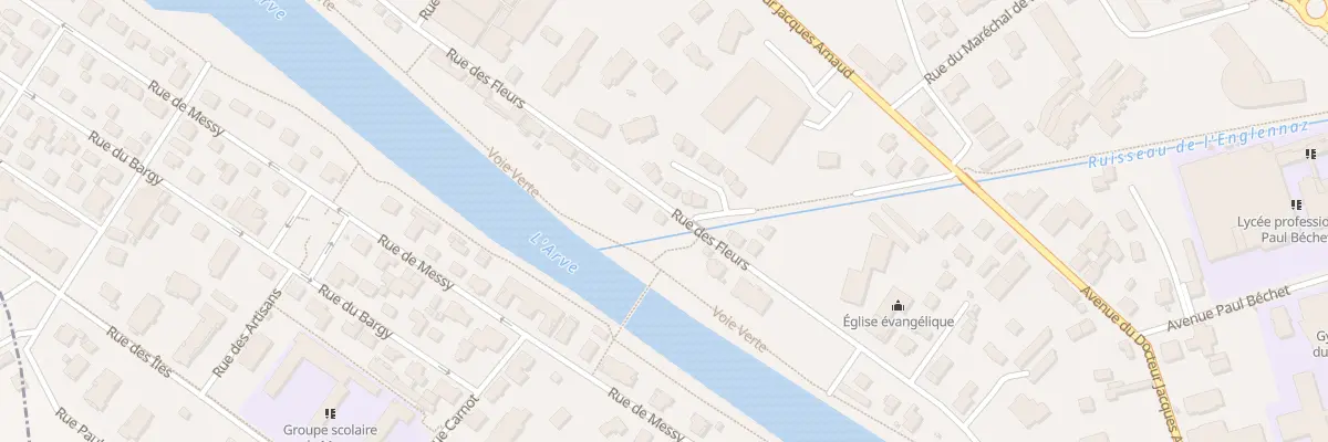 Plan du 515 Rue des fleurs à Cluses