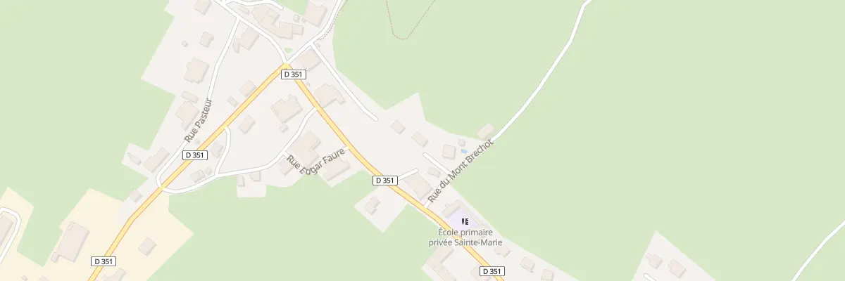 Plan du 4 Rue du Mont Brechot à Guyans-Vennes