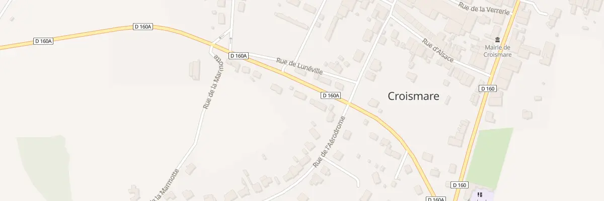 Plan du 22 Rue de la Station à Croismare