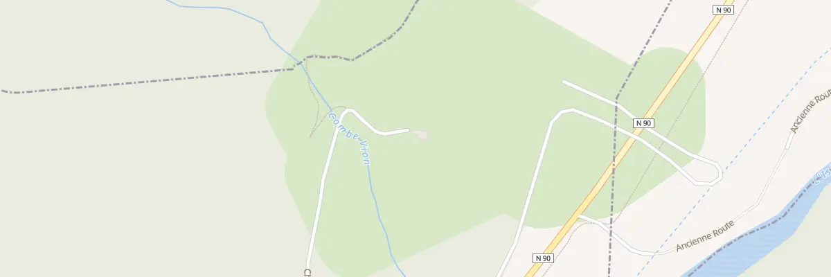 Plan du 1088 Che de la Pérouse à Saint-Marcel