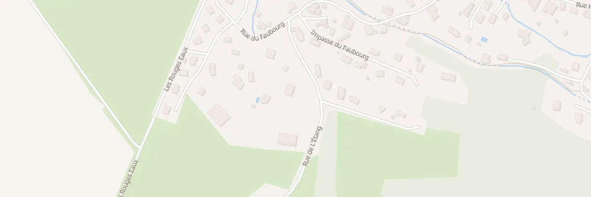 Plan du 112 Rue de l’Etang à Pouxeux
