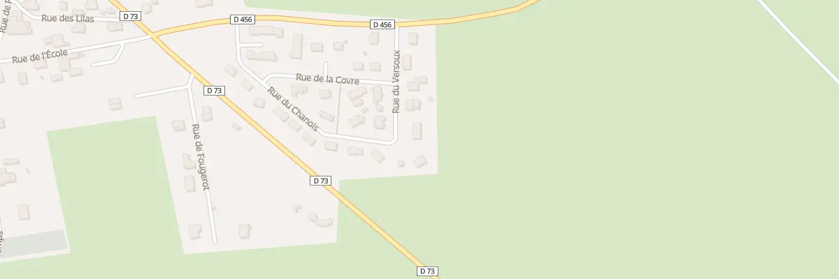 Plan du 9 Rue du Versoux à Anteuil
