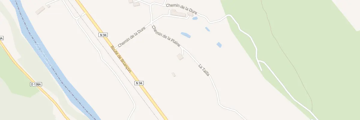 Plan du 126 Che de la Pisciculture à La Roche-de-Rame