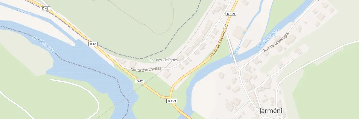 Plan du 18 Rte d’Archettes à Jarménil