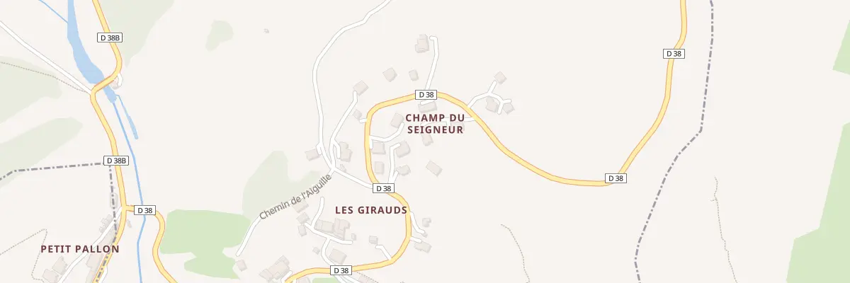 Plan du 5311 Champ du Seigneur à Freissinières