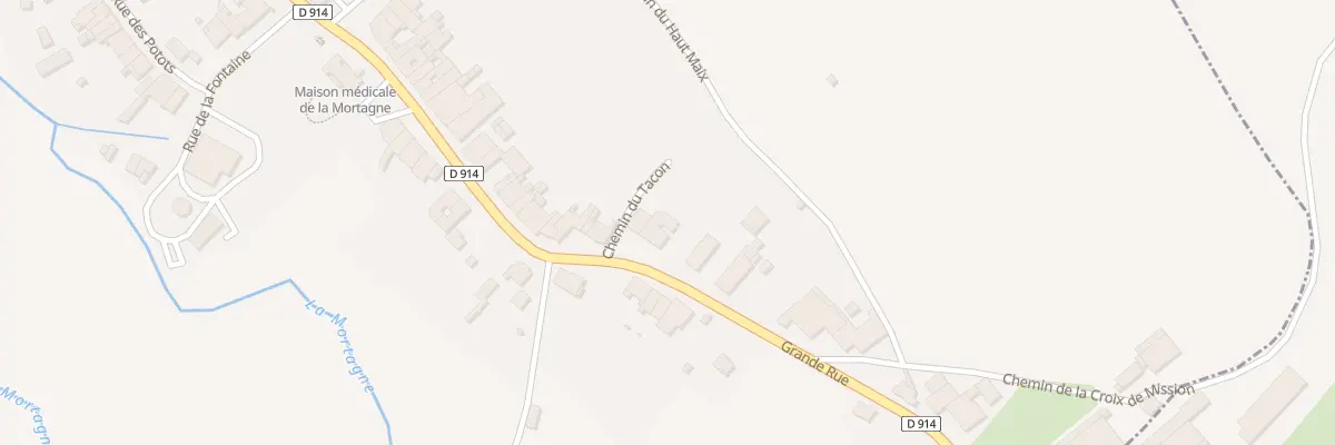 Plan du 52 Grande Rue à Magnières