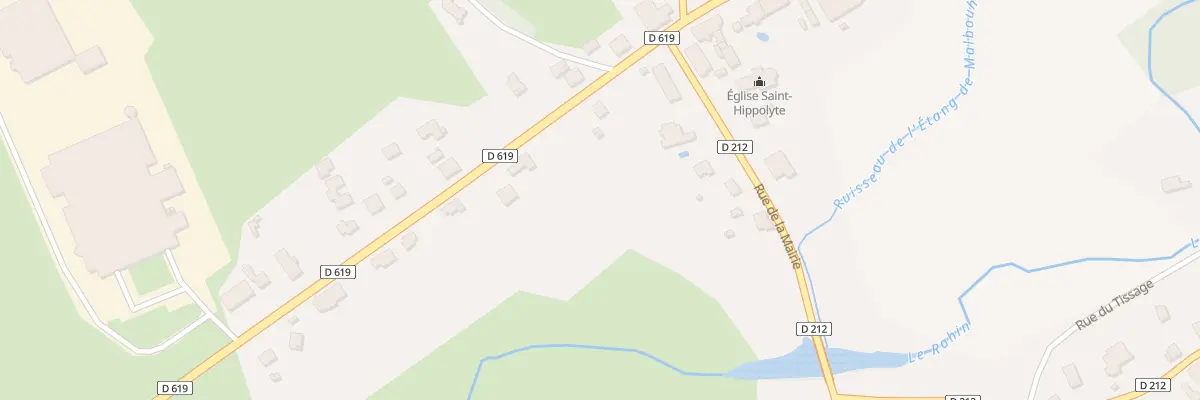 Plan du 18B Rte de Belfort à La Côte
