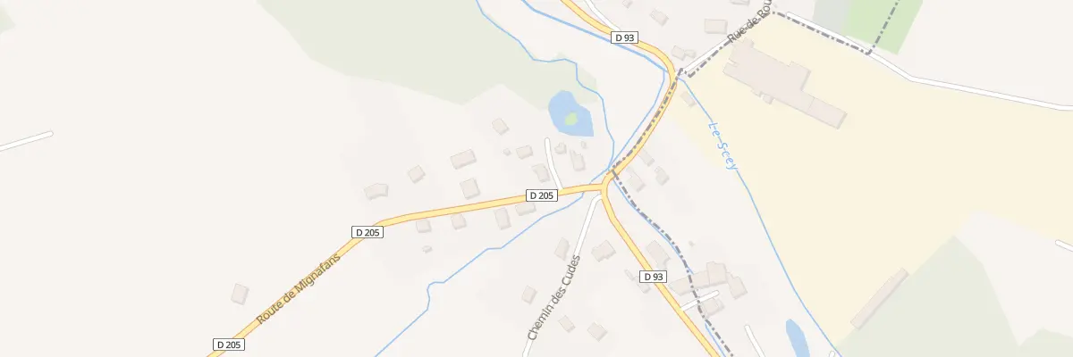 Plan du 1 Imp de la Carriere à Granges-la-Ville