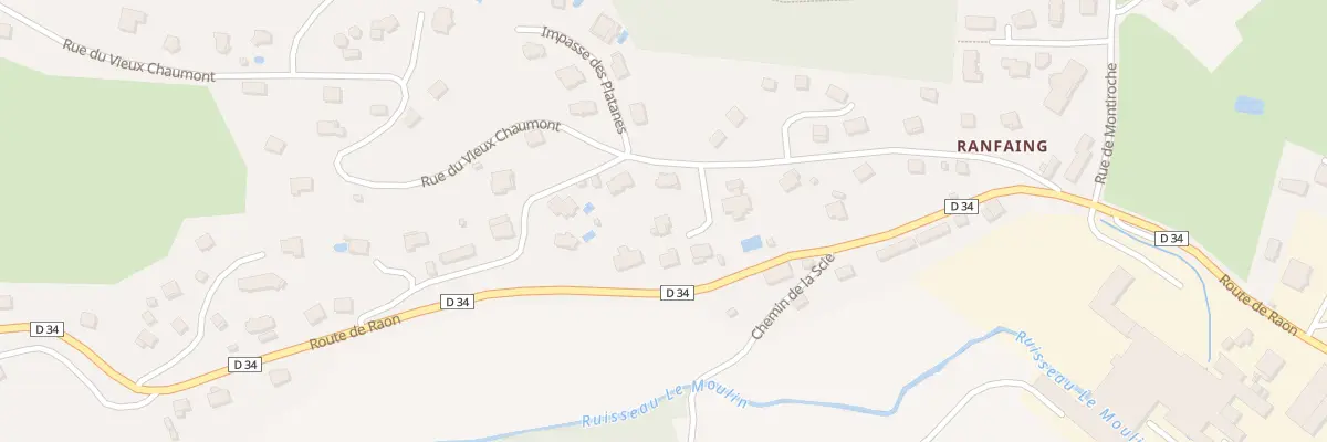 Plan du 9C Rue du Vieux Chaumont à Saint-Nabord
