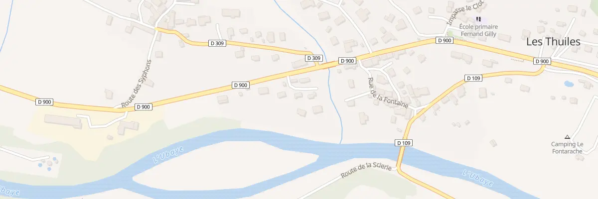 Plan du 4 Imp de Gimette aux Thuiles