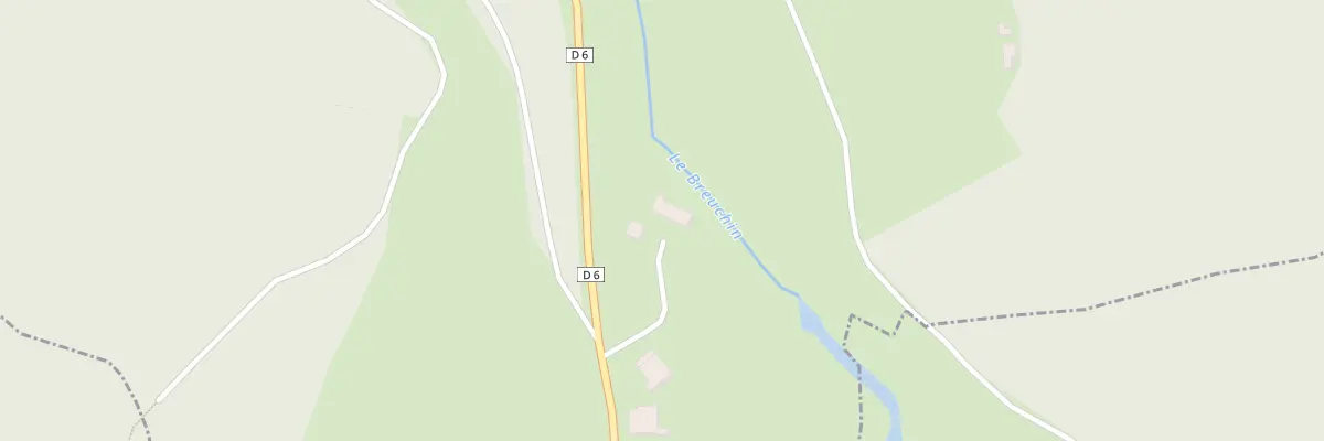 Plan du 6 Es Pagets à Amont-et-Effreney