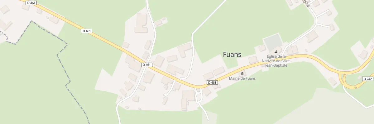Plan du 9 Grande Rue à Fuans