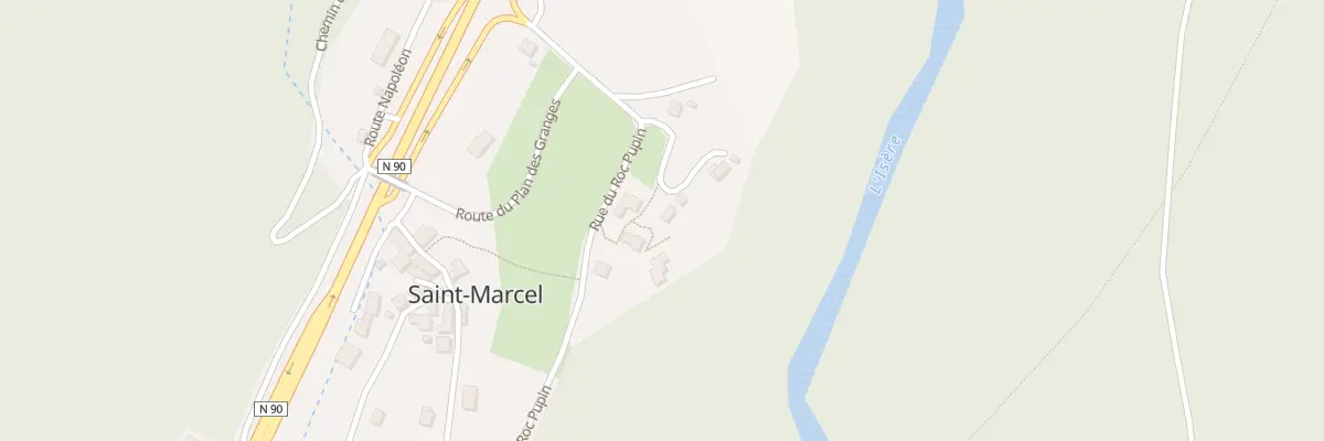 Plan du 6 Les Ecossieres à Saint-Marcel