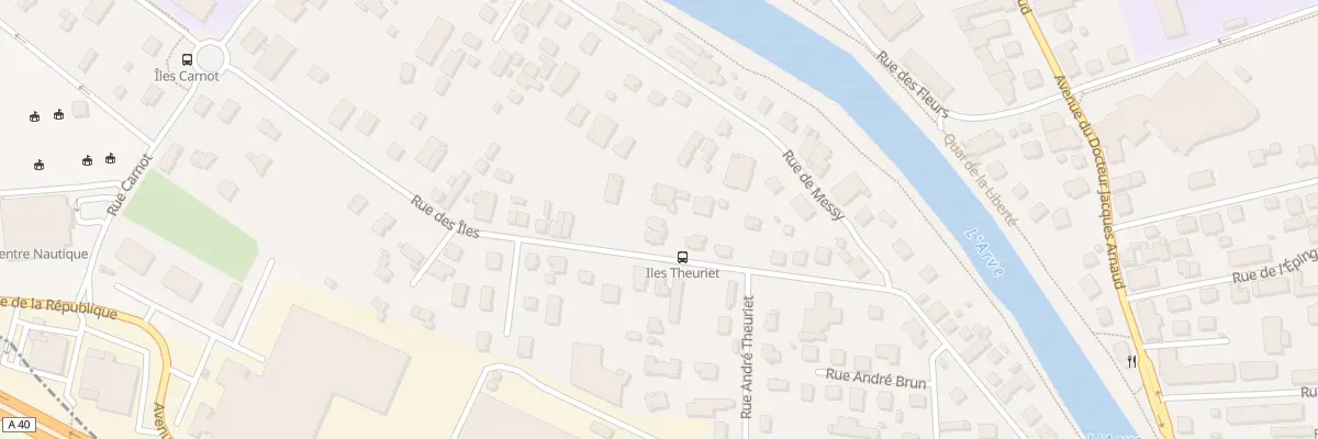 Plan du 186 Rue des îles à Cluses