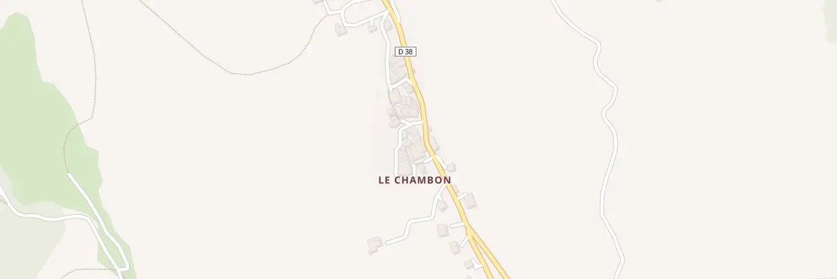 Plan du 127 Rte de Chambon à Champcella