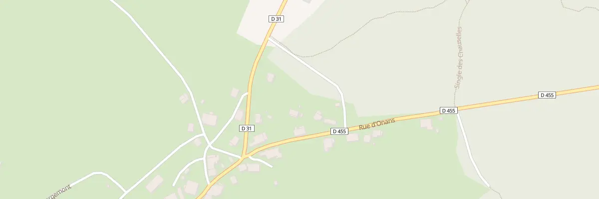 Plan du 3 Rue d’Onans à Geney
