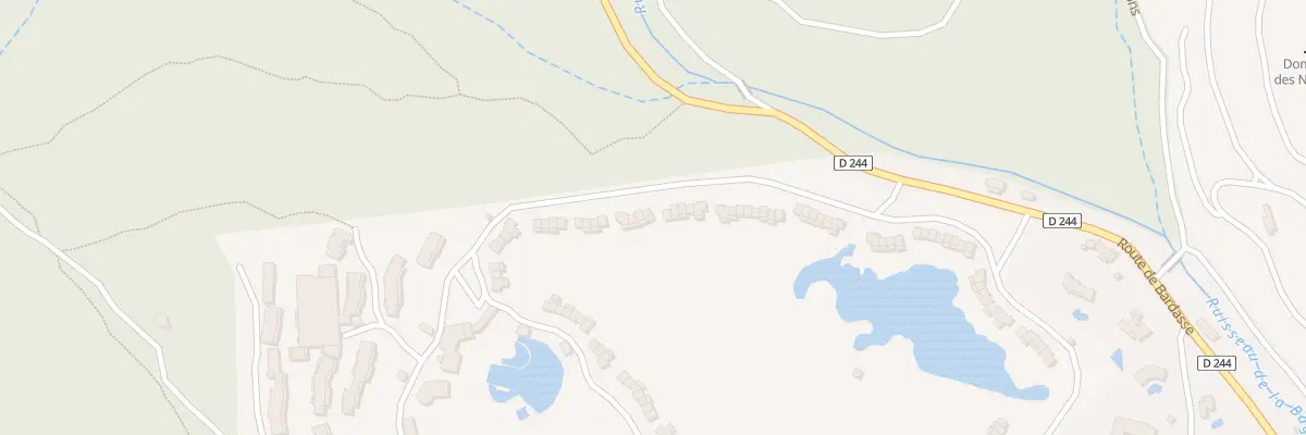 Plan du 20 All des Pins Les Restanques à Grimaud