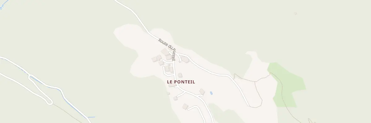 Plan du 3131 Rte du Ponteil à Champcella