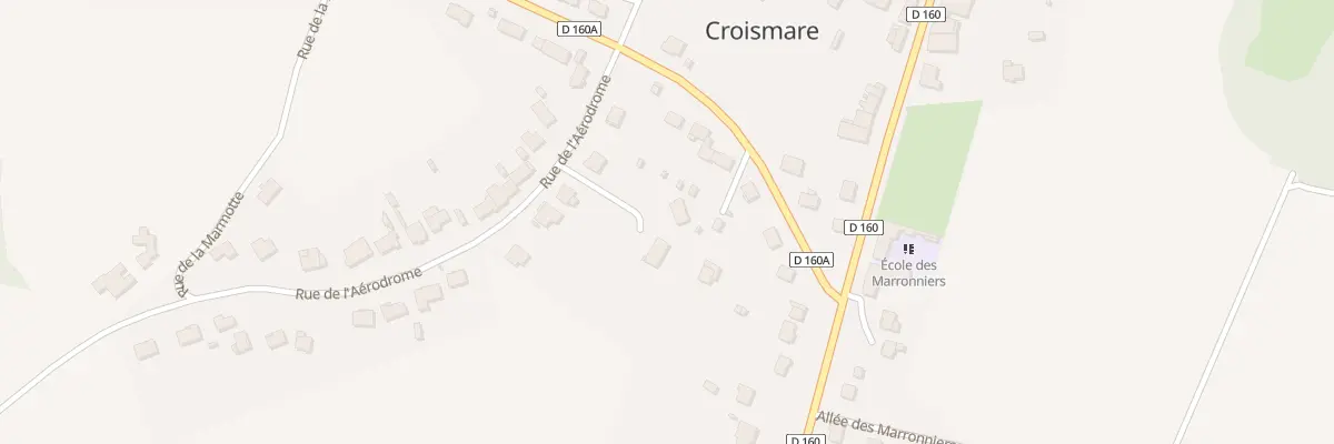 Plan du 6B Rue de la Station à Croismare