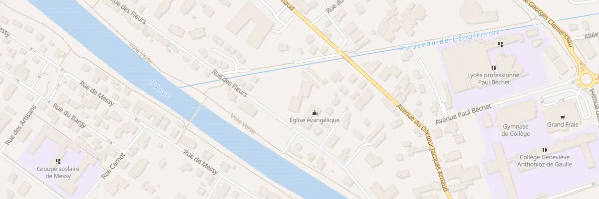 Plan du 354 Rue des fleurs à Cluses